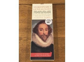 Shakespeare's Genealogies Plots & Illustrated Family Trees For All 42 Works By Vanessa James SIGNED