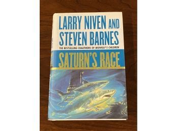 Saturn's Race By Larry Niven And Steven Barnes SIGNED & Inscribed By Barnes First Edition