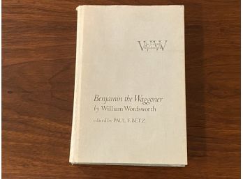 Benjamin The Waggoner By William Wordsworth Edited & SIGNED By Paul F. Betz