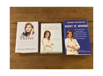 Arianna Huffington SIGNED Editions
