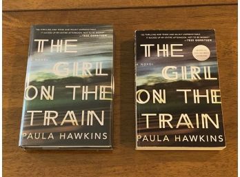 The Girl On The Train By Paula Hawkins SIGNED First Edition Plus Rare Uncorrected Proof