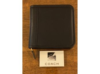 Coach Leather CD Carrying Case