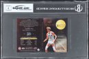 2012 Upper Deck Exquisite Collection National #CT-BW Bill Walton Signed Booklet (#02/50) - BGS NEAR MINT 7.5