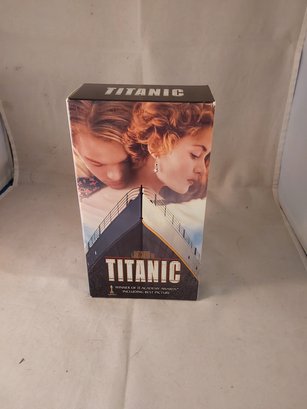 Titanic VHS 2 Tape Set