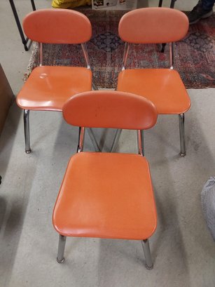 Lot Of 3 Childs Desk Chair