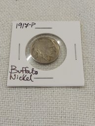 1917 P Buffalo Nickel