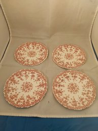 Lot Of 4 Crown Dual Ware Plates
