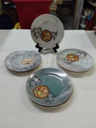 Lot Of 8 Plates 7 1/2'
