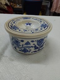 Antique Villeroy And Boch Covered Dish