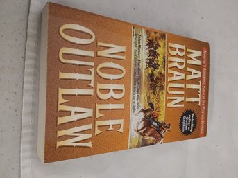 Noble Outlaw Paperback Book By Matt Braun