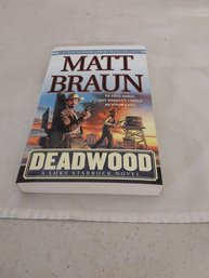 Deadwood Paperback Book By Matt Braun