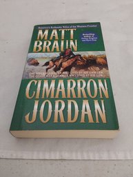 Cimarron Jordan Paperback Book By Matt Braun