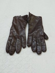 Cashmere Leather Gloves