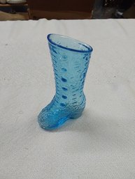 Blue Glass Boot