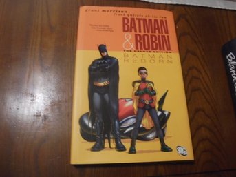 Batman & Robin The Deluxe Edition Batman Reborn Hardcover Comic Book 2010