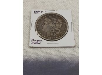 1880 P Morgan  Dollar
