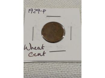1929 P Wheat Cent