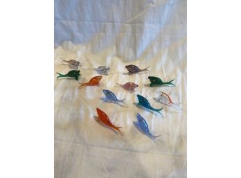 Lot-o-Re: Of Murano Glass Fish Cardholders