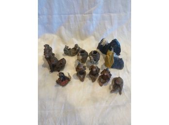 Lot-o-Re Of Pottery And Ceramic Miniatures