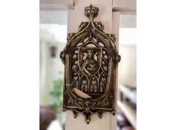Bronze High Gothic Door Knocker