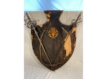 Baronial Shield And Swords