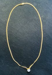 14k Gold Necklace With 2.05k Diamond