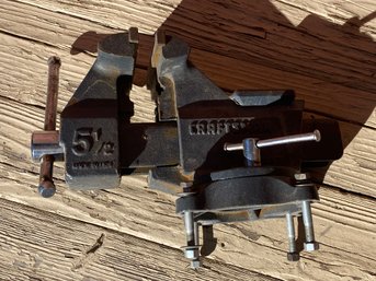 Craftsman 5.5 Table Mounted Vice