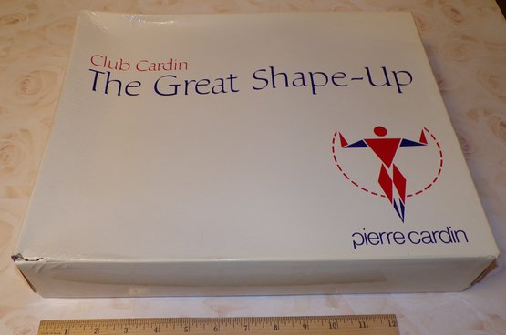 Vintage & Rare New In Box 'Club Cardin' The Great Shape Up By Pierre Cardin, With Original Package Cover