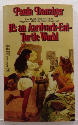 New Vintage Book 'It's An Aardvark-Eat-Turtle World' Signed By The Author, Paula Danziger