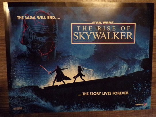Star Wars, The Rise Of Skywalker Movie Theater (Cinemark XD) Poster