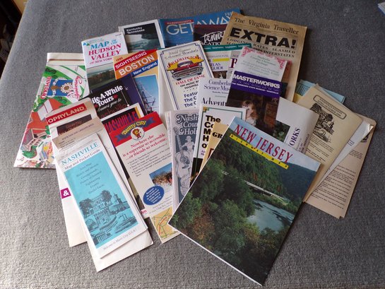 Older, Pre 1999 Travel, Event & Theme Park Brochures & Guidebooks, Maps, Etc.