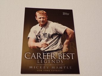2009 Topps Legends Of The Game Careeer Best Mickey Mantle Mint/NM