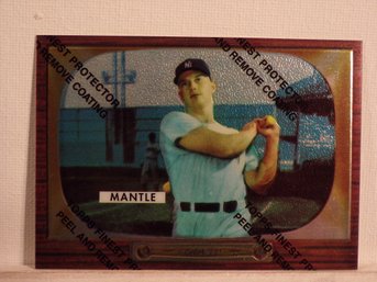 1996 Topps Bowman Finest #5 Mickey Mantle With Coating Mint/NM