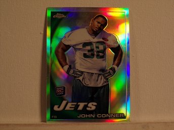 2010 Topps Chrome Refractor Jets John Conner Rookie Card #C96 Mint/NM
