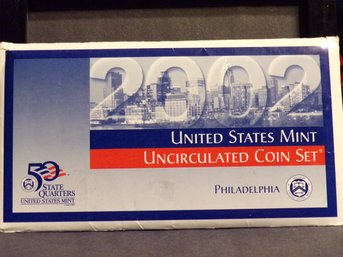 2002 Uncirculated Coin Set P Mint (10 Coins)