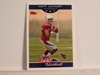 2006 Topps Matt Leinart #7/18 True Champions Mint/NM