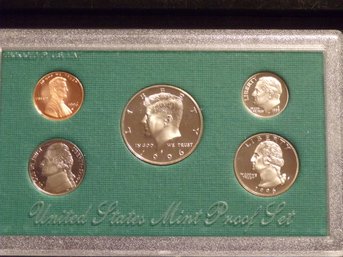 1996-S United States Mint Proof Set (5 Coins) OGP