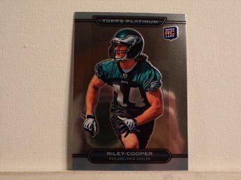 2010 Topps Platinum #116 Riley Cooper Rookie Card Mint/Near Mint Condition