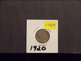 (2) Two Buffalo Nickels 1919 & 1920