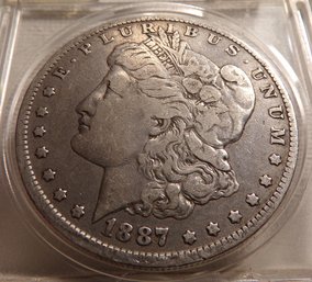 1887-O Morgan Silver Dollar Lightly Circulated