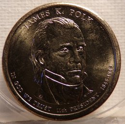 2009-P Presidential $1 (Polk) BU