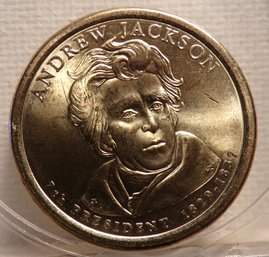 2008-D Presidential $1 (Jackson) BU