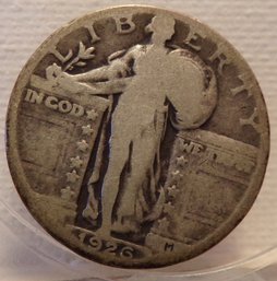 1926 Standing Liberty Silver Quarter Dollar