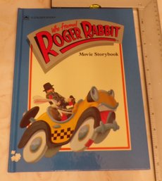 Vintage Book '1988' Who Framed Roger Rabbit (A Golden Book) New