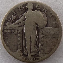 1926-D Standing Liberty Silver Quarter Dollar