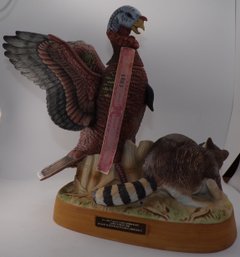 Vintage Limited Edition Handcrafted Austin, Nichols' Wild Turkey 101 Proof 'Full' Decanter