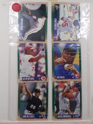 (18) Eighteen 1995 Score Baseball Cards