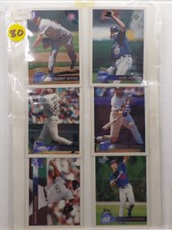 (12) Twelve 1996 Topps Baseball Cards