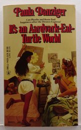 Autographed New Vintage Book 'It's An Aardvark-Eat-Turtle World' Signed By The Author, Paula Danziger