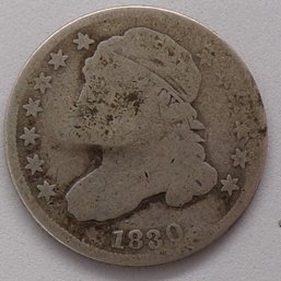 1830 Capped Bust Silver Dime